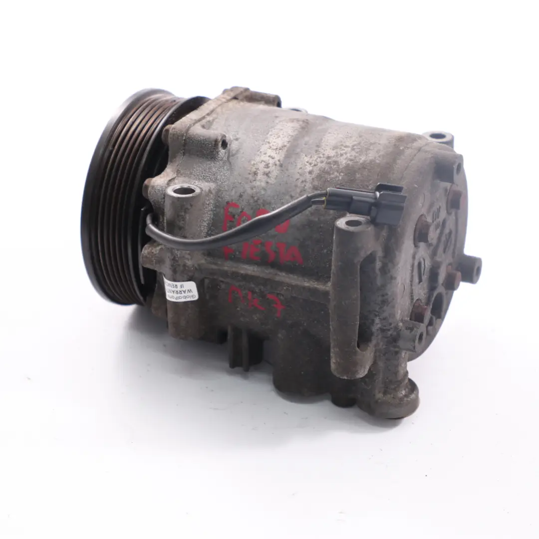 Ford Fiesta Mk7 Air Conditioning Compressor Air Con A/C Pump - SKU 8V5119D629DF - Part number 8V5119D629DF