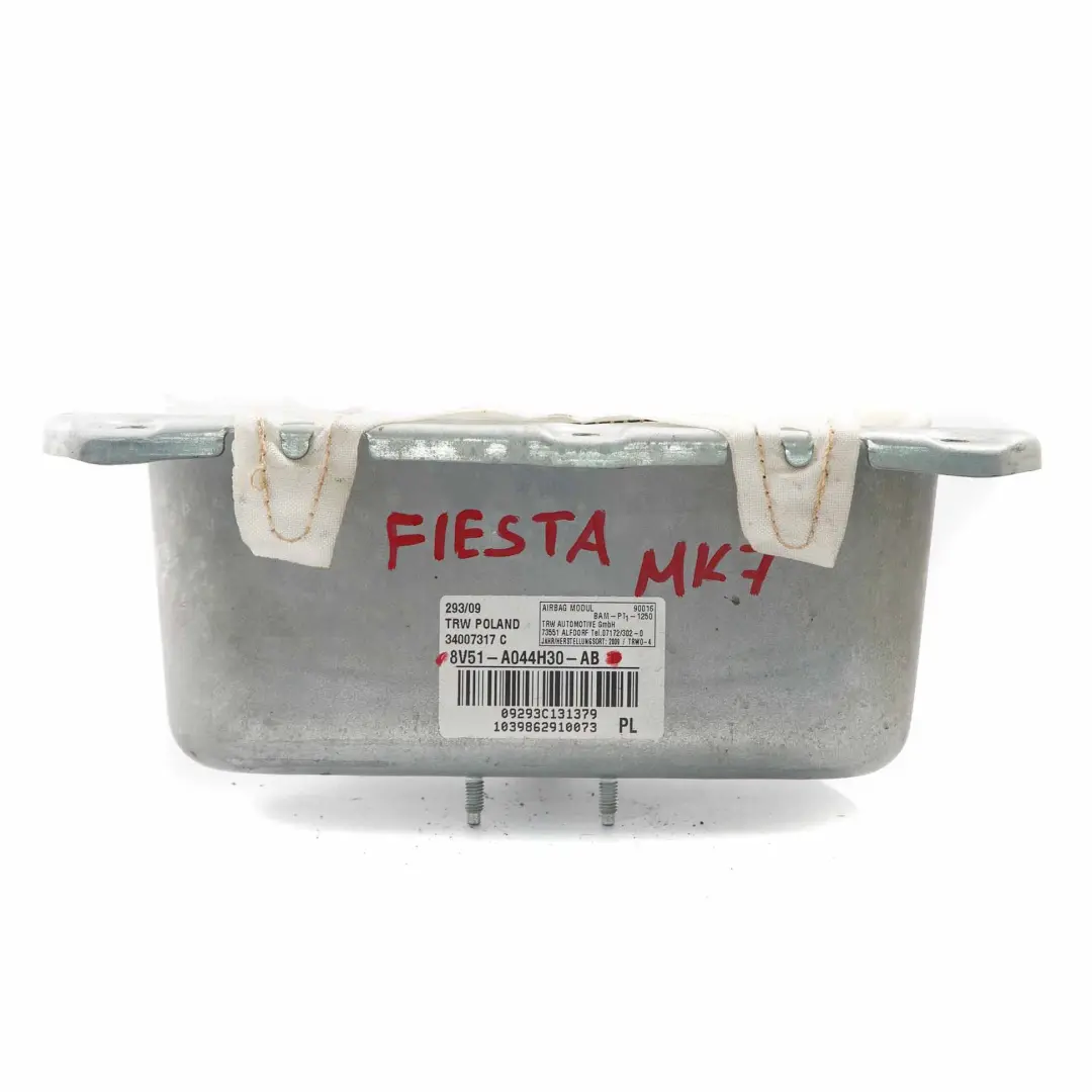 Airbag Passenger Side Front Dashboard Dash Air Bag to Ford Fiesta MK7 with Part number 8V51A044H30AB Ford Fiesta MK7 Airbag Passenger Side Front Dashboard Dash Air Bag - SKU 8V51A044H30AB - Part number 8V51A044H30AB