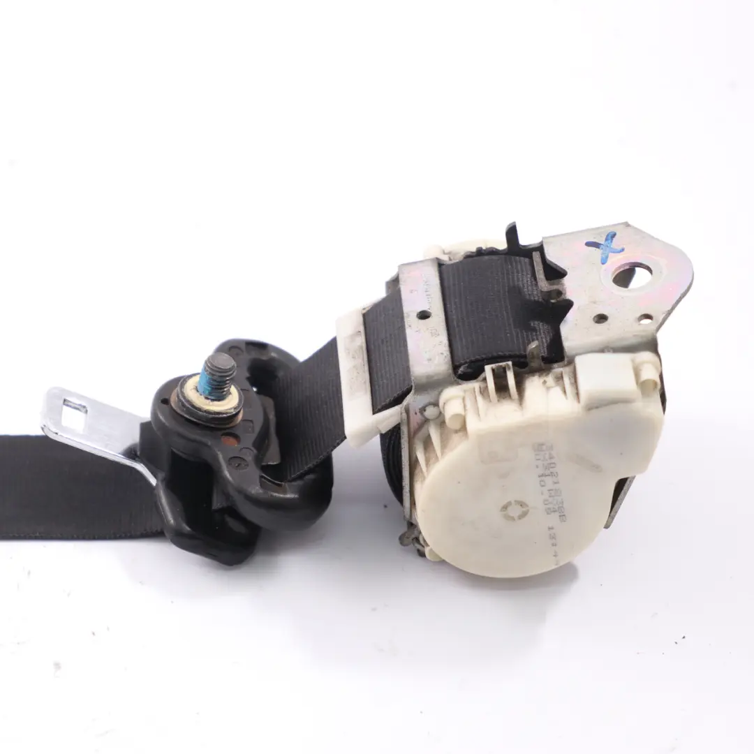 Ford Fiesta MK7 Seat Belt Rear Left N/S Safety Seatbelt Black - SKU 8V51A611B69AF - Part number 8V51A611B69AF