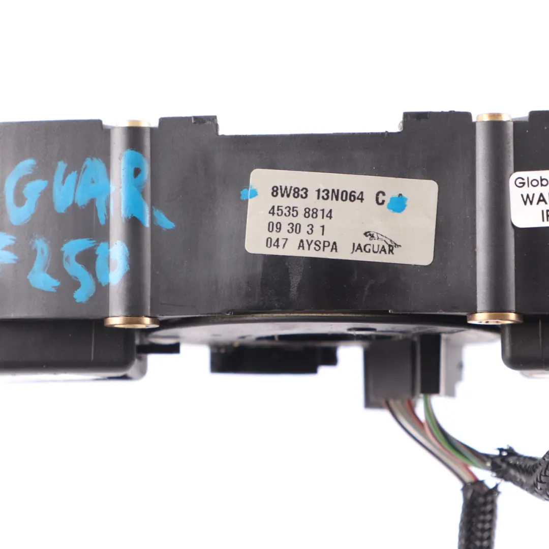 Jaguar XF250 Steering Column Cluster Switch Wiper Indicator Stalk to with Part number 8W8313N064C Jaguar XF250 Steering Column Cluster Switch Wiper Indicator Stalk - SKU 8W8313N064C - Part number 8W8313N064C