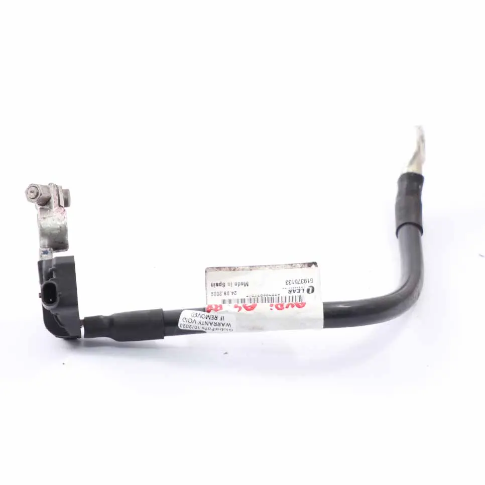 Audi A4 B8 A5 8T TT Mk2 Negative Battery Terminal Cable Lead - SKU 8X0915181 - Part number 8X0915181