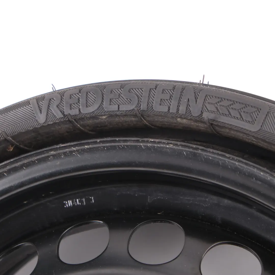 Spare Wheel Audi A2 Compact Wheel Steel R15 Tyre 155/70 5Jx15 ET:28 to with Part number 8Z0601027A Spare Wheel Audi A2 Compact Wheel Steel R15 Tyre 155/70 5Jx15 ET:28 - SKU 8Z0601027A - Part number 8Z0601027A