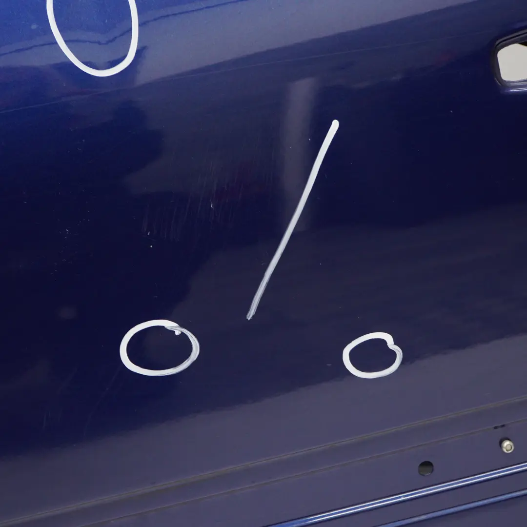 Façade de porte Peugeot 207 Gauche Version 5 portes Montebello Bleu - KPL - SKU 9002X5-MON - Numéro de pièce 9002X5