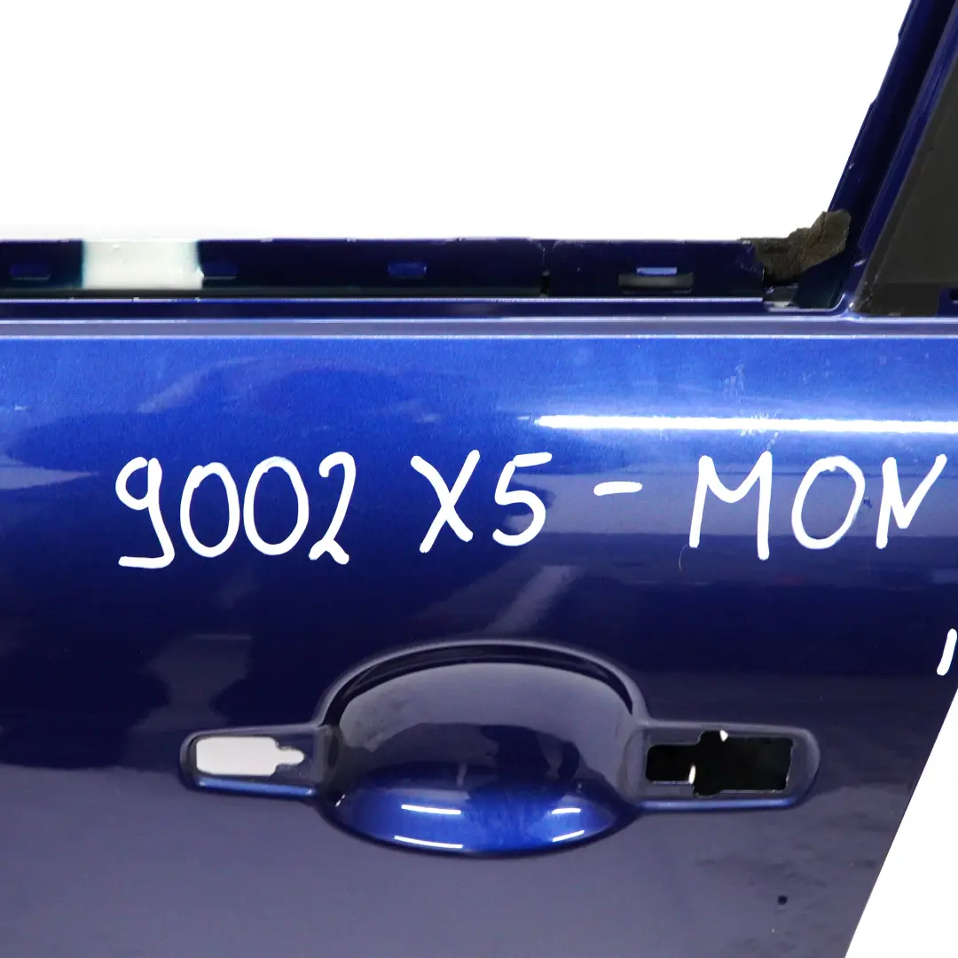  Façade de porte Peugeot 207 Gauche Version 5 portes Montebello Bleu - KPL - SKU 9002X5-MON - Numéro de pièce 9002X5