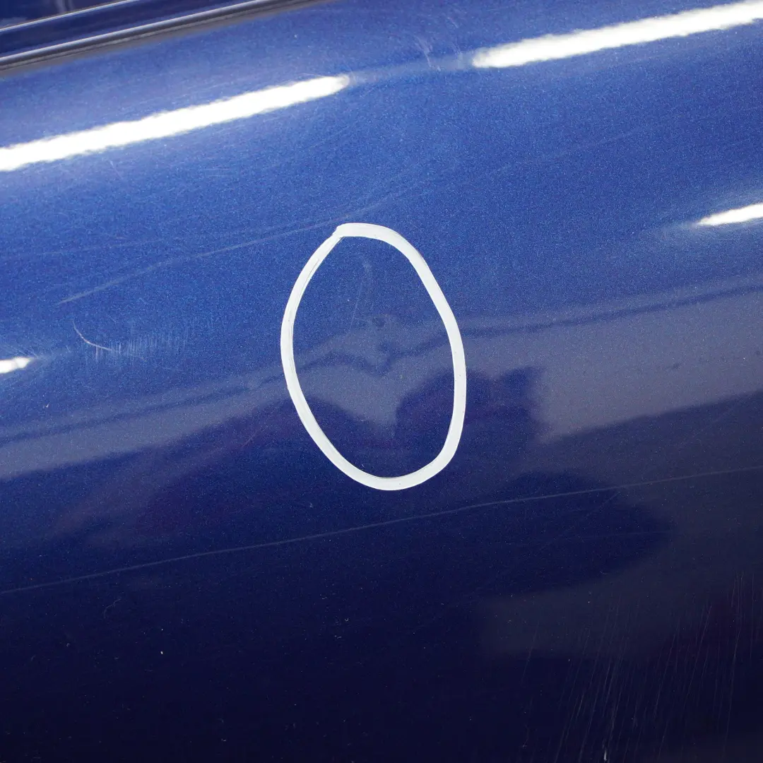  Façade de porte Peugeot 207 Gauche Version 5 portes Montebello Bleu - KPL - SKU 9002X5-MON - Numéro de pièce 9002X5