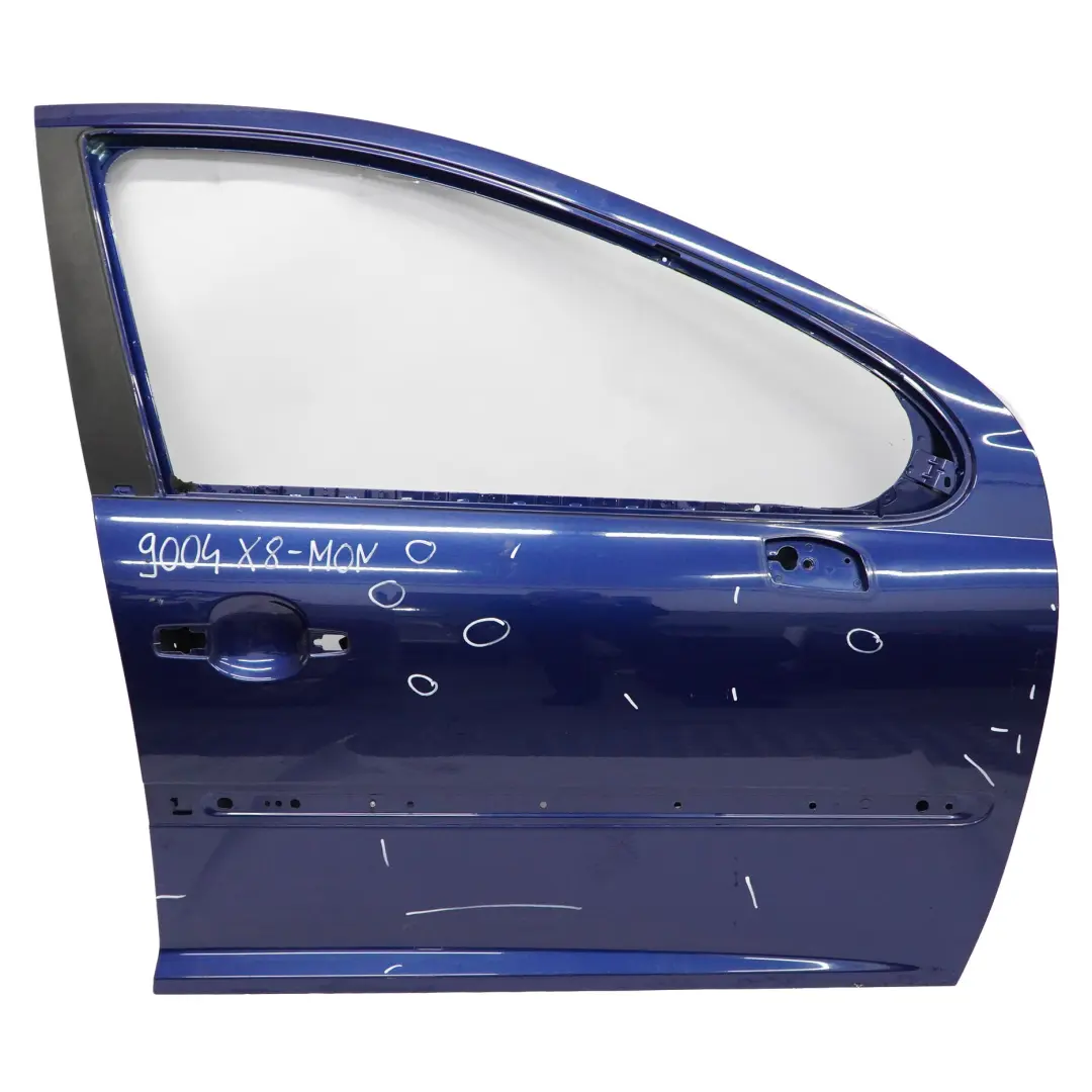 Door Front Peugeot 207 Right O/S 5-Door Version Montebello Blue - KPL to with Part number 9004X8 Door Front Peugeot 207 Right O/S 5-Door Version Montebello Blue - KPL - SKU 9004X8-MON - Part number 9004X8