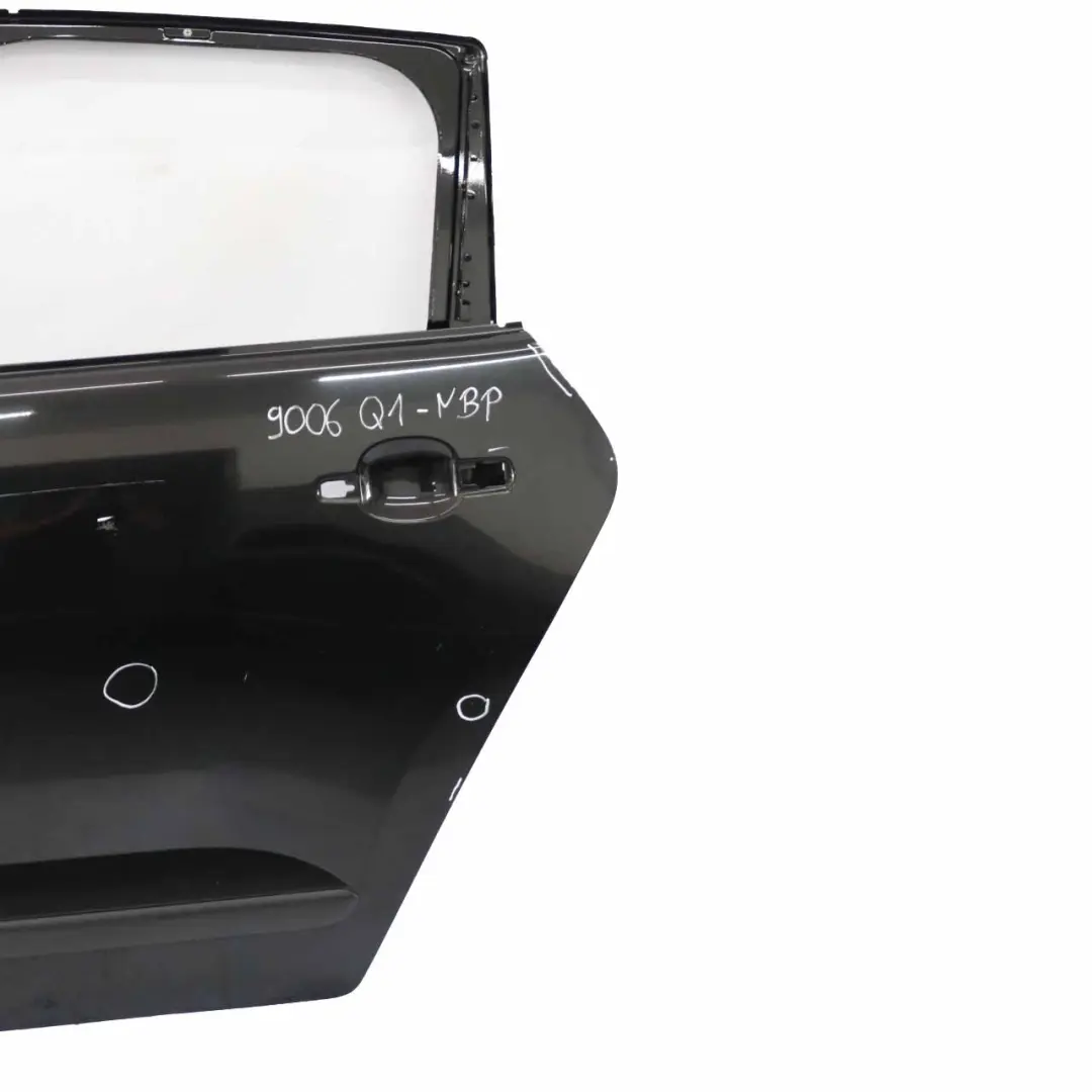 T84 Door Rear Left N/S Nero Black Pearl - KTV to Peugeot 3008 with Part number 9006 Q1 Peugeot 3008 T84 Door Rear Left N/S Nero Black Pearl - KTV - SKU 9006 Q1-NBP - Part number 9006 Q1