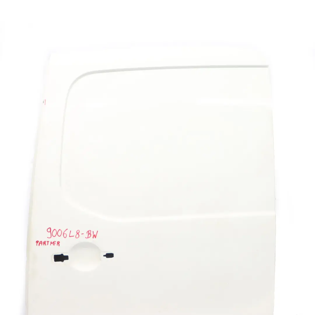 Citroen Berlingo Peugeot Partner Porta scorrevole posteriore sinistra Bianco per con numero di parte 9006L8 Citroen Berlingo Peugeot Partner Porta scorrevole posteriore sinistra Bianco - SKU 9006L8-BW - Numero di parte 9006L8