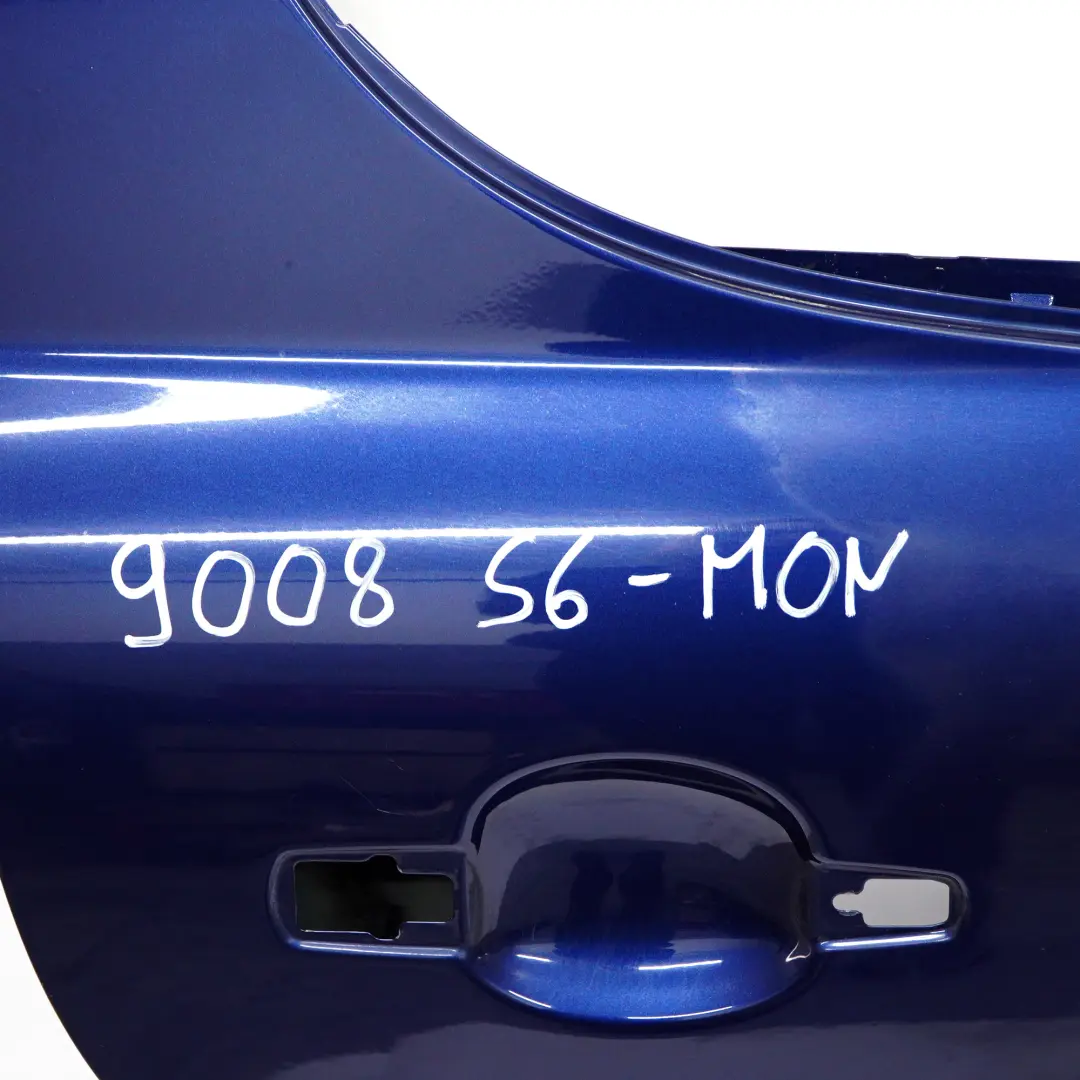Peugeot 207 Door Rear Right O/S 5-Door Version Montebello Blue - KPL - SKU 9008S6-MON - Part number 9008S6