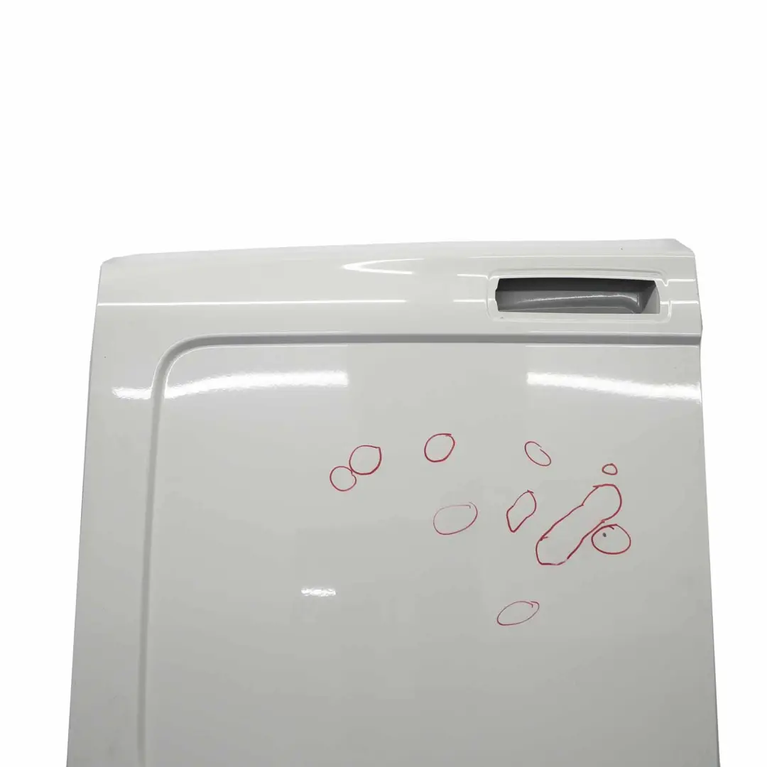 Door Left N/S Tailgate Boot Trunk Lid Ice White - 389 to Renault Trafic III Rear with Part number 901017661R Renault Trafic III Rear Door Left N/S Tailgate Boot Trunk Lid Ice White - 389 - SKU 901017661R-ICW - Part number 901017661R