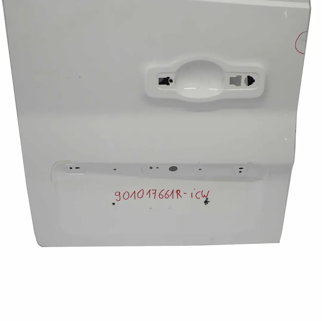 Renault Trafic III Rear Door Left N/S Tailgate Boot Trunk Lid Ice White - 389 - SKU 901017661R-ICW - Part number 901017661R