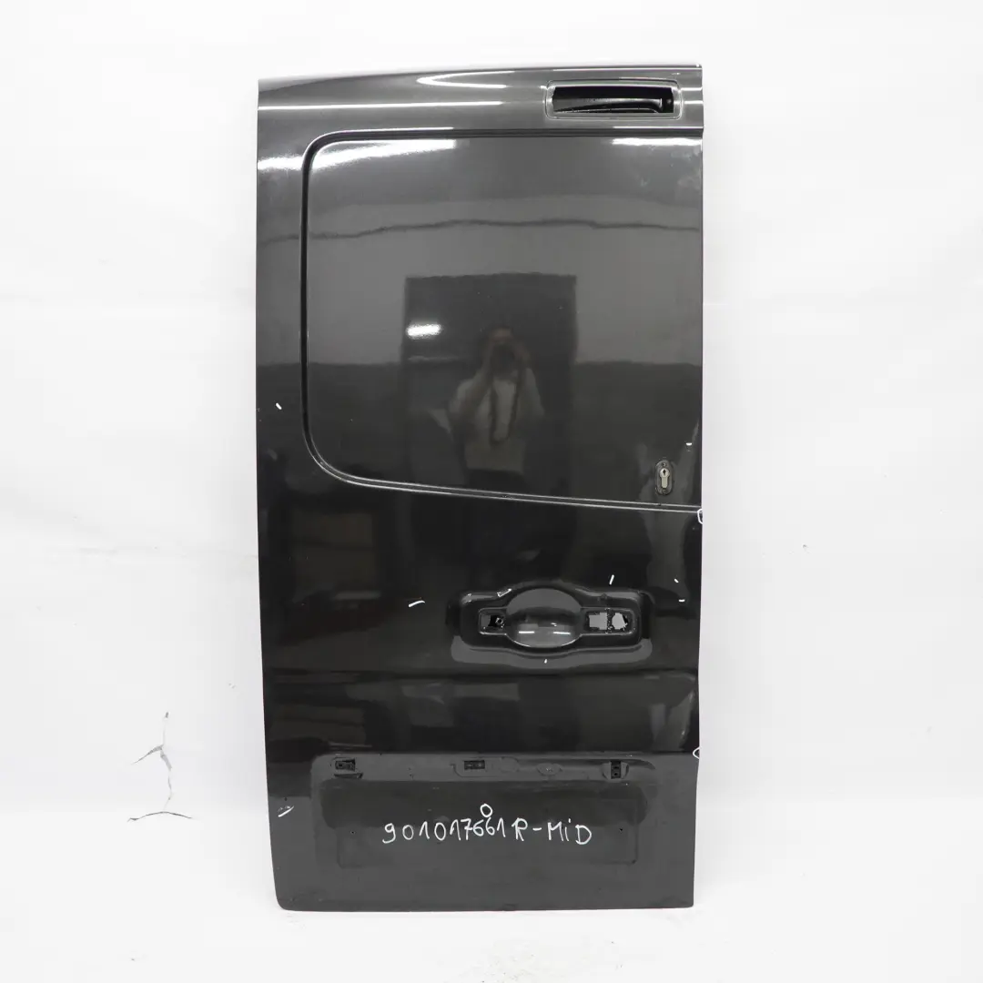 Door Left N/S Tailgate Boot Trunk Lid Midnight Black D68 to Renault Trafic III Rear with Part number 901017661R Renault Trafic III Rear Door Left N/S Tailgate Boot Trunk Lid Midnight Black D68 - SKU 901017661R-MID - Part number 901017661R