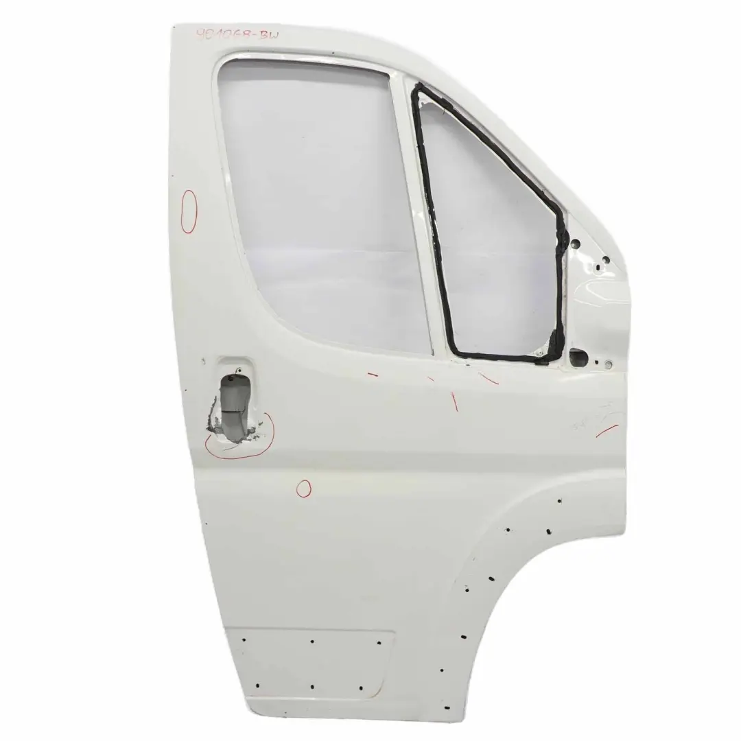Door Front Citroën Relay Peugeot Boxer Fiat Ducato Right O/S Banquise White EWP to with Part number 9010G8 Door Front Citroën Relay Peugeot Boxer Fiat Ducato Right O/S Banquise White EWP - SKU 9010G8-BW - Part number 9010G8