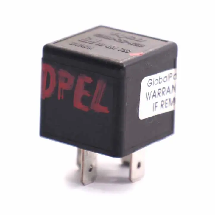 GM Vauxhall Opel Relay 4-Pin Glow Plug Unit Black Tyco - SKU 90464760 - Part number 90464760