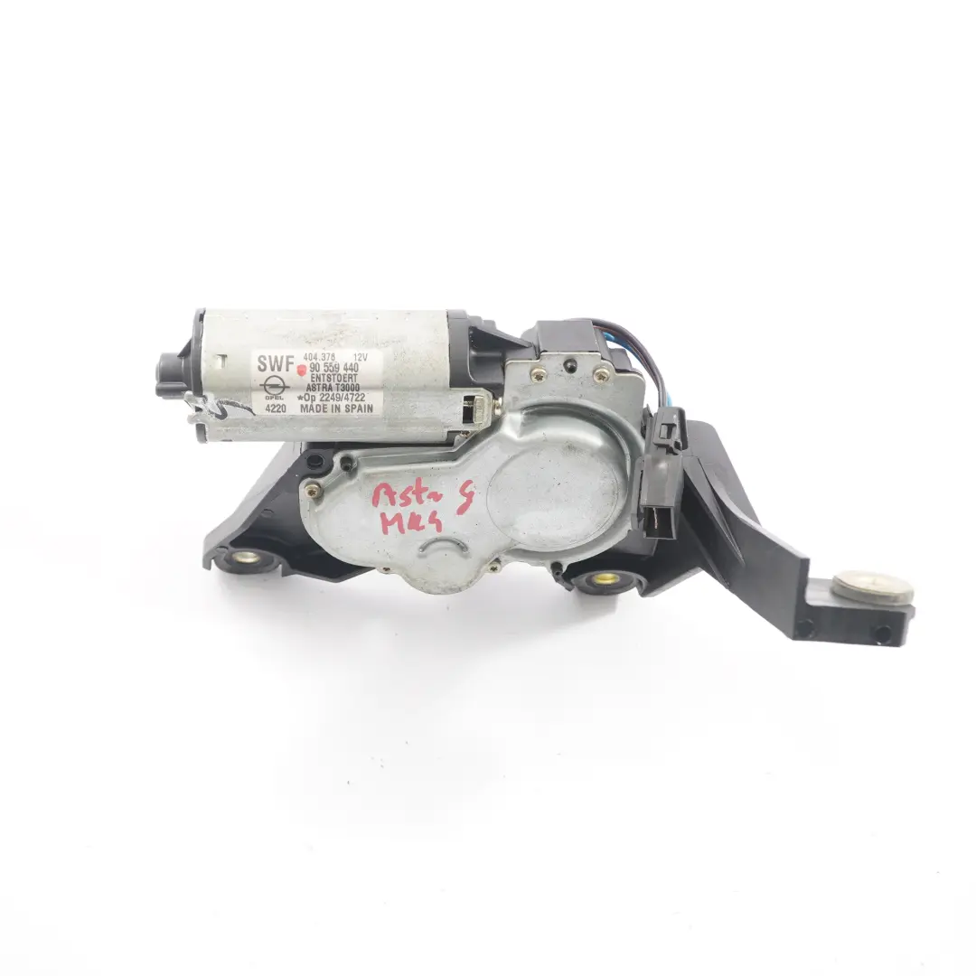 Wischermotor Heckscheibenantrieb für Opel Astra G mit Teilenummer 90559440 Opel Astra G Wischermotor Heckscheibenantrieb - SKU 90559440 - Teilenummer 90559440