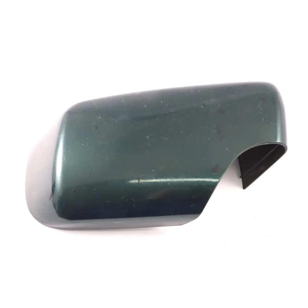 Derecha Cubierta Tapa del Espejo Verde Oxford - 430 para BMW E38 E39 con número de pieza 9067425 BMW E38 E39 Derecha Cubierta Tapa del Espejo Verde Oxford - 430 - SKU 9067425-OXF - Número de pieza 9067425