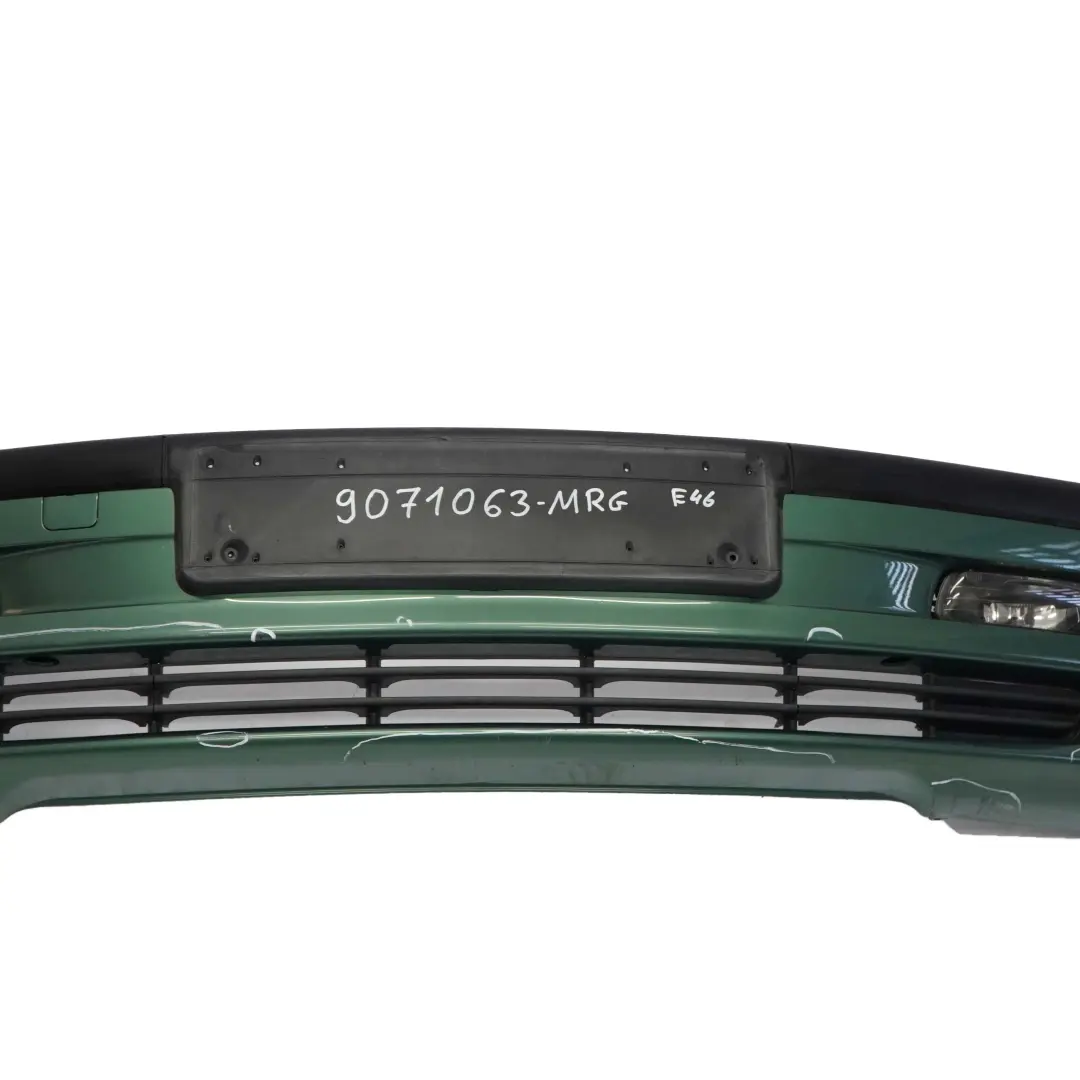 Front Bumper Trim Panel Meergruen Sea Green - 393 to BMW 3 E46 Saloon Touring with Part number 9071063 BMW 3 E46 Saloon Touring Front Bumper Trim Panel Meergruen Sea Green - 393 - SKU 9071063-MRG - Part number 9071063