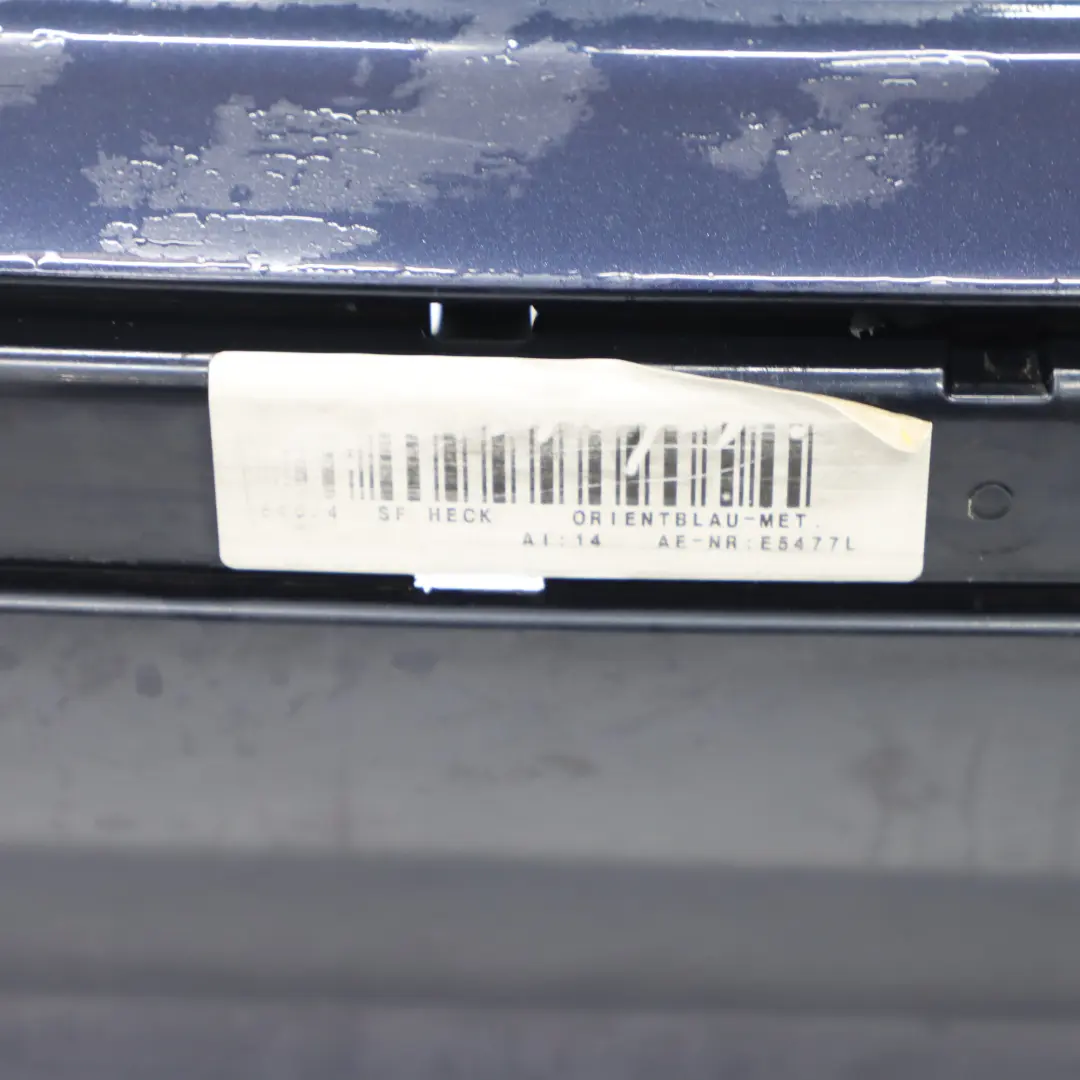 BMW E46 Sedan Zderzak Tylny Orientblau Niebieski Metalik - 317 - SKU 9071070-OB - Numer Części 9071070