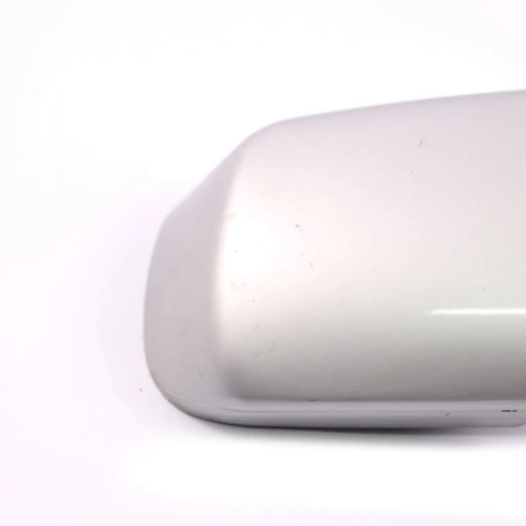 Cap Right O/S Wing Mirror Titansilber Titanium Silver 354 to BMW E39 E46 Cover with Part number 9071287 BMW E39 E46 Cover Cap Right O/S Wing Mirror Titansilber Titanium Silver 354 - SKU 9071287-TS - Part number 9071287