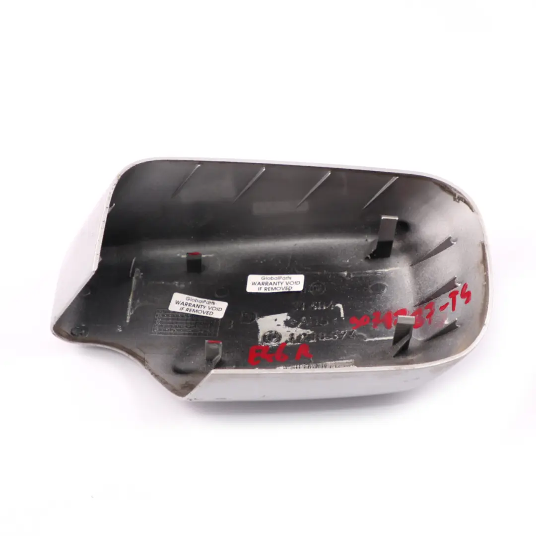 BMW E39 E46 Cover Cap Right O/S Wing Mirror Titansilber Titanium Silver 354 - SKU 9071287-TS - Part number 9071287