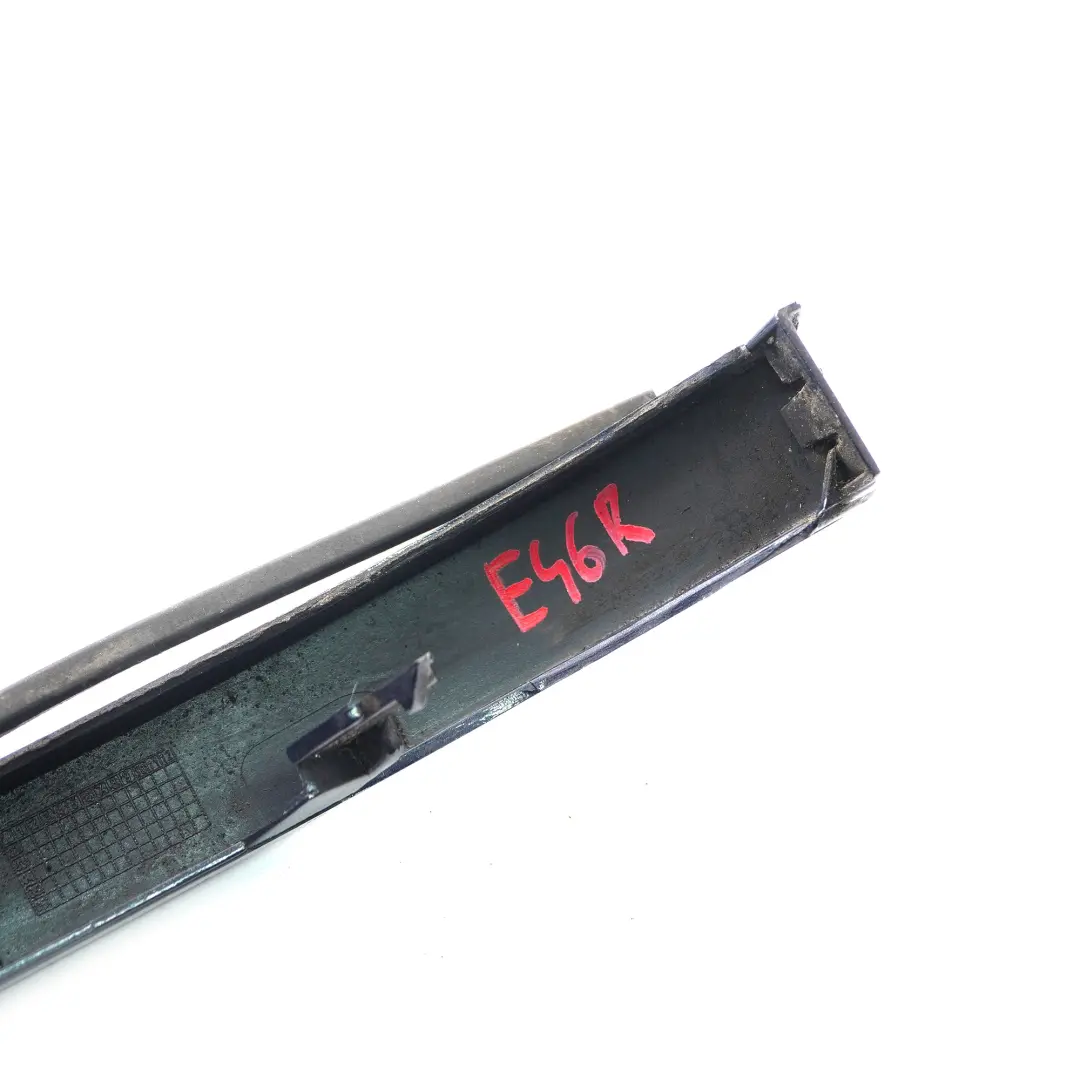 BMW E46 Headlight Trim Front Right O/S Cover Orientblau Blue - 317 8208482 - SKU 9071569-OB - Part number 9071569