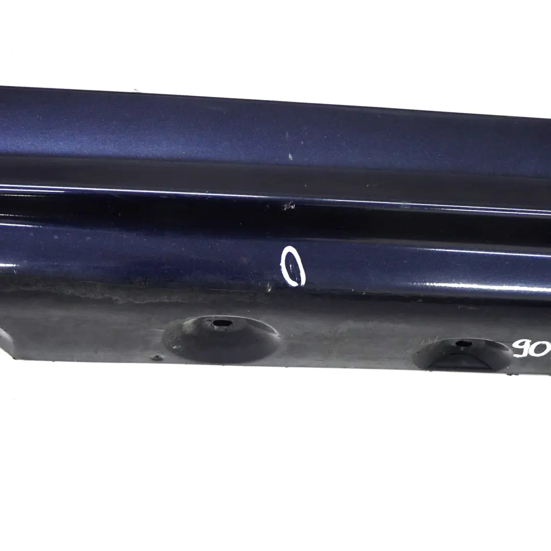 Right O/S Side Sill Skirt Panel Orientblau Metallic 317 to BMW E46 Saloon Touring with Part number 9071632 BMW E46 Saloon Touring Right O/S Side Sill Skirt Panel Orientblau Metallic 317 - SKU 9071632-OB - Part number 9071632