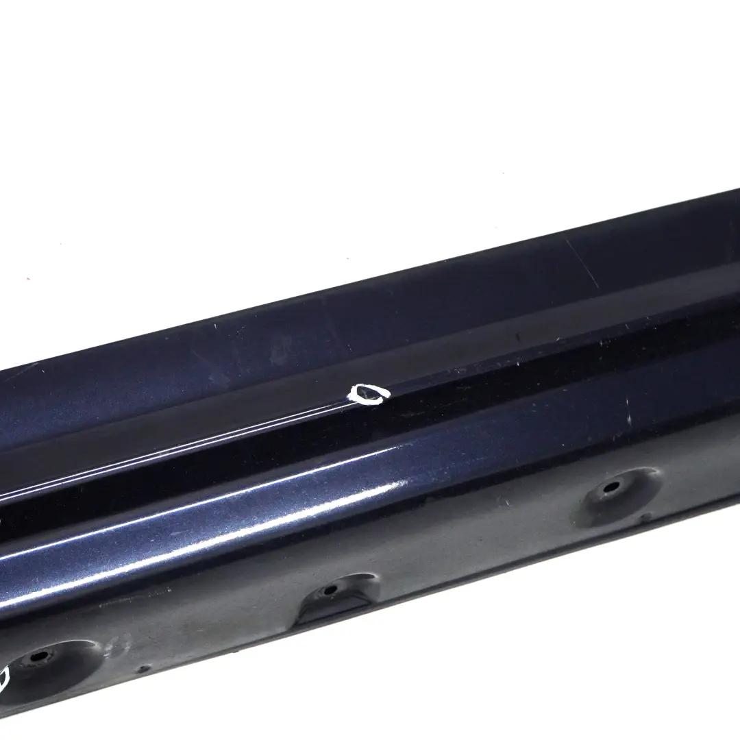 BMW E46 Limousine Touring Rechts Seitenschwellerverkleidung Orientblau 317 - SKU 9071632-OB - Teilenummer 9071632