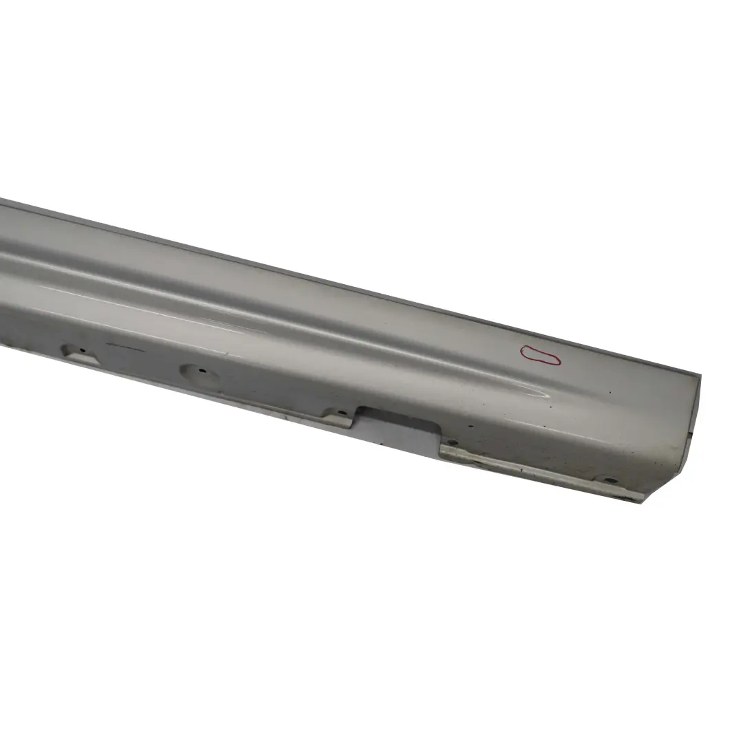 BMW 3 E46 Limousine Touring Bas de Porte Seuil Droite Argent Titane - 354 - SKU 9071632-TS1 - Numéro de pièce 9071632