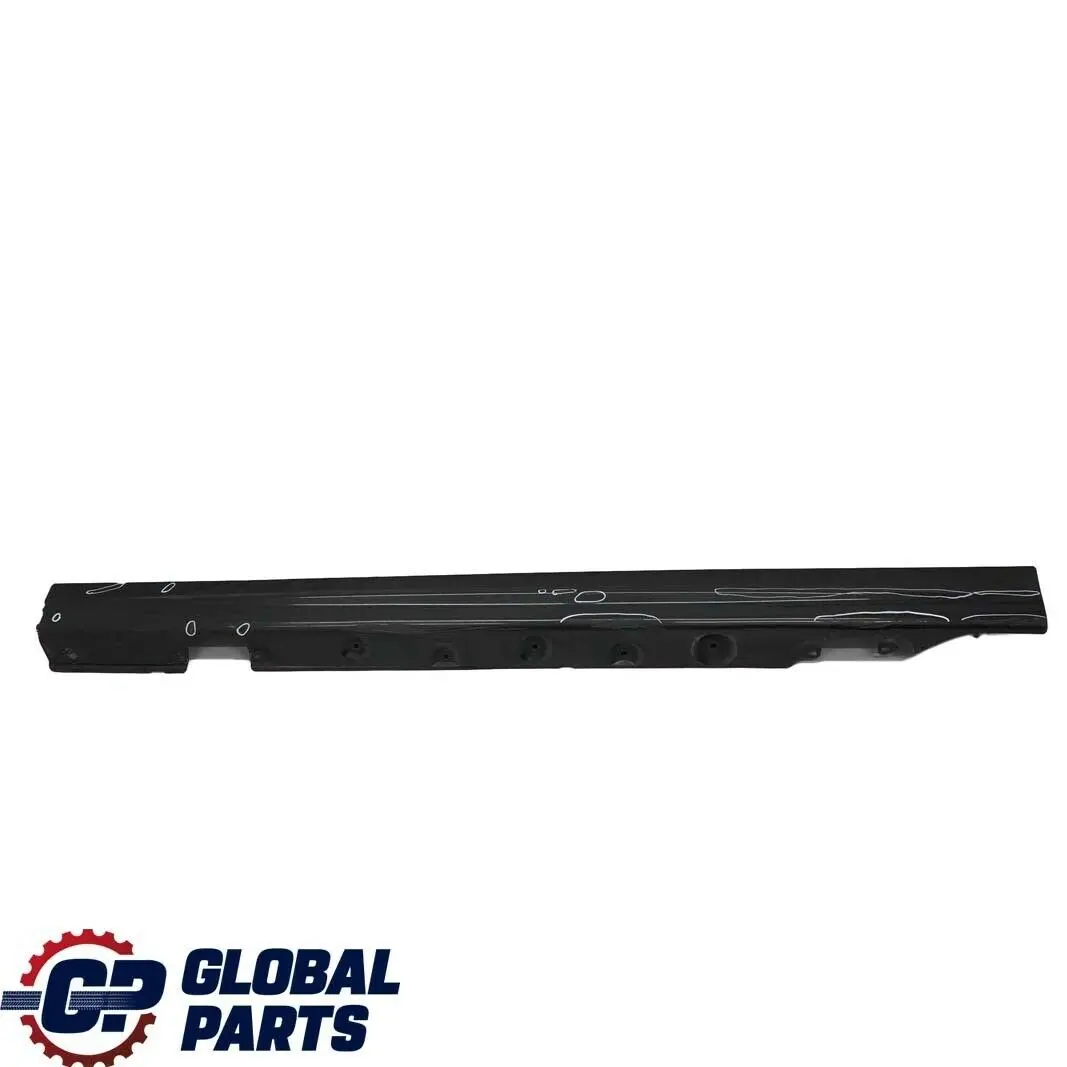 Left N/S Side Sill Skirt Kick Panel Black Sapphire - 475 to BMW 3 Series E46 with Part number 9071633 BMW 3 Series E46 Left N/S Side Sill Skirt Kick Panel Black Sapphire - 475 - SKU 9071633-BS - Part number 9071633