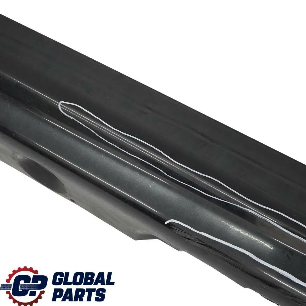 BMW 3 er E46 Schwellerleiste Schweller Links Black Sapphire Metallic - 475 - SKU 9071633-BS - Teilenummer 9071633