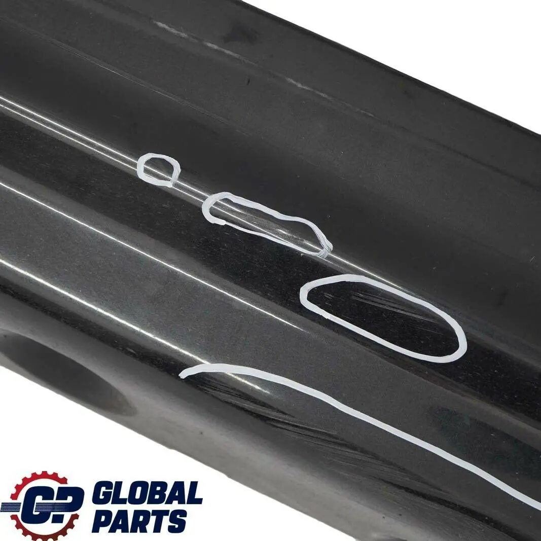 BMW 3 er E46 Schwellerleiste Schweller Links Black Sapphire Metallic - 475 - SKU 9071633-BS - Teilenummer 9071633