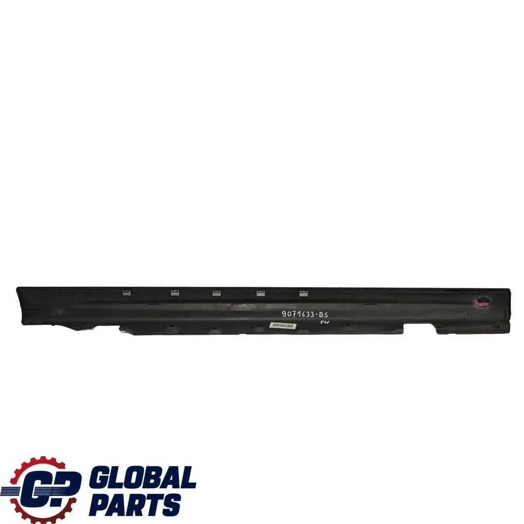 Left N/S Side Sill Skirt Kick Panel Black Sapphire - 475 to BMW 3 Series E46 with Part number 9071633 BMW 3 Series E46 Left N/S Side Sill Skirt Kick Panel Black Sapphire - 475 - SKU 9071633-BS - Part number 9071633