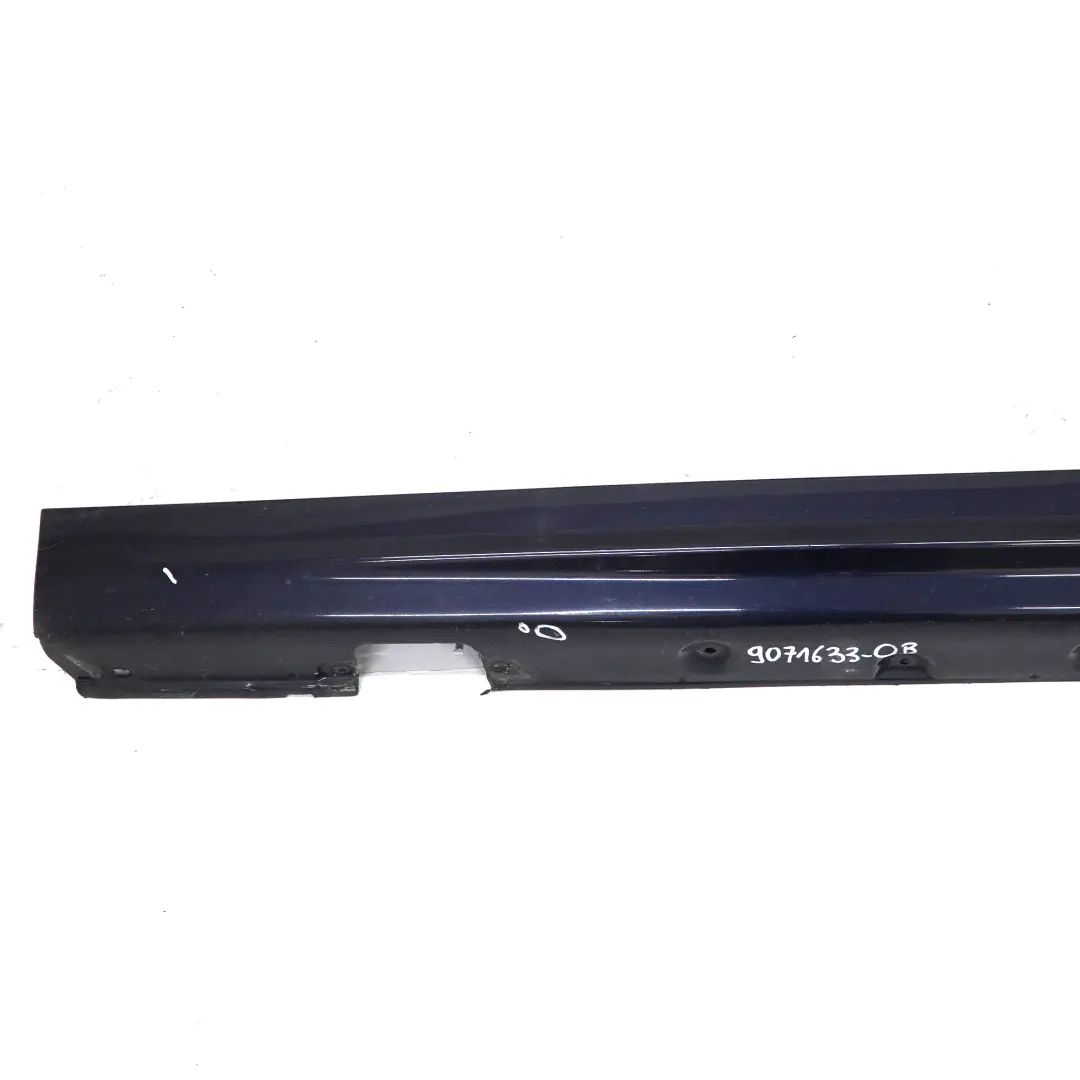 BMW 3 E46 Berlina Touring Faldón lateral izquierdo Panel patada Orientblau - 317 - SKU 9071633-OB - Número de pieza 9071633