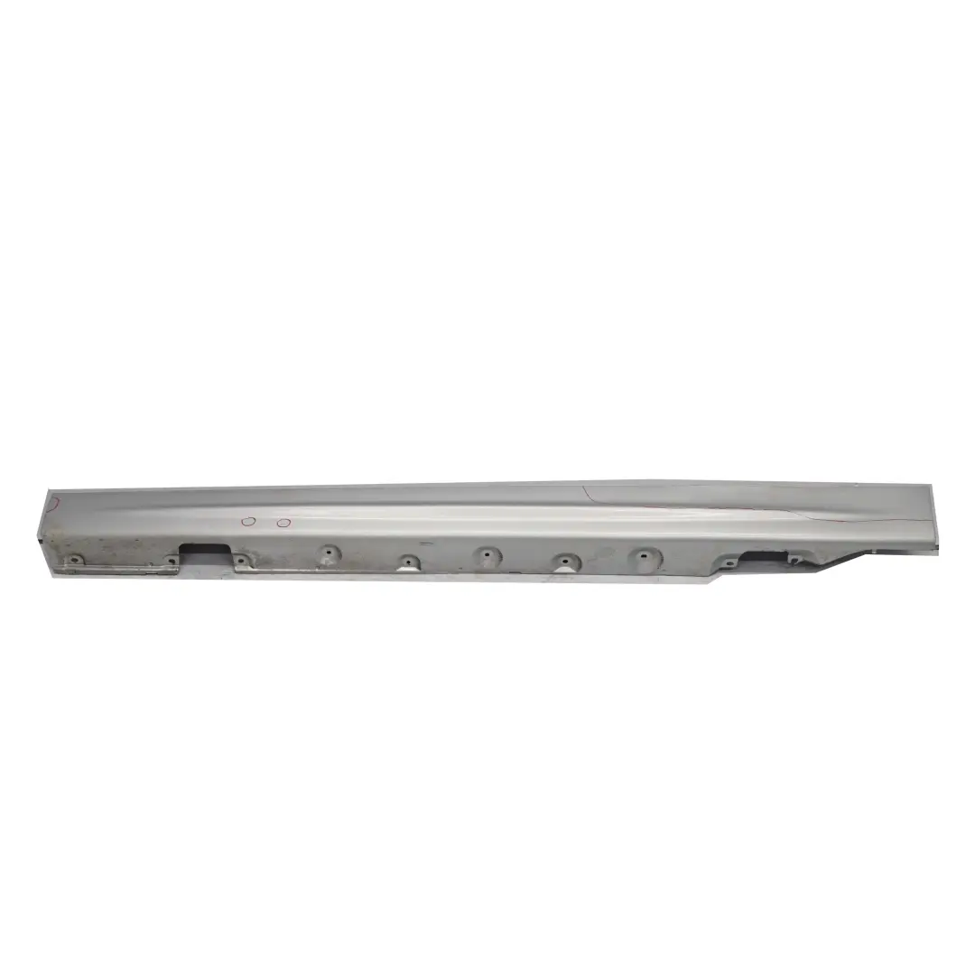 BMW 3 E46 2 Limousine Touring Bas de Porte Seuil a Gauche Argent Titane - 354 - SKU 9071633-TS2 - Numéro de pièce 9071633