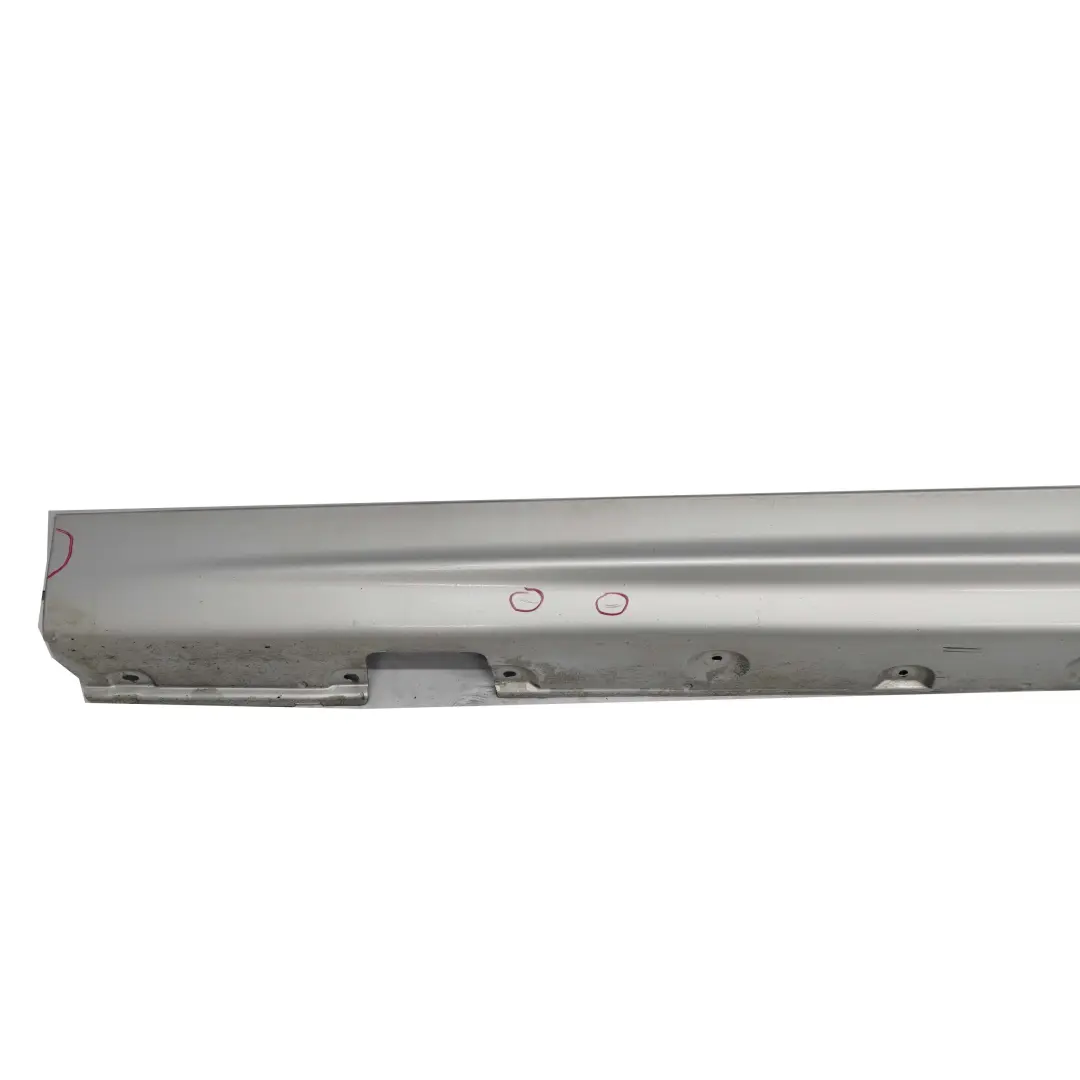 BMW 3 E46 2 Limousine Touring Bas de Porte Seuil a Gauche Argent Titane - 354 - SKU 9071633-TS2 - Numéro de pièce 9071633