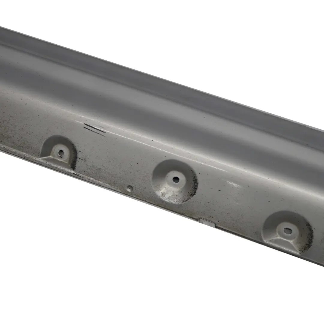 BMW 3 E46 2 Limousine Touring Bas de Porte Seuil a Gauche Argent Titane - 354 - SKU 9071633-TS2 - Numéro de pièce 9071633