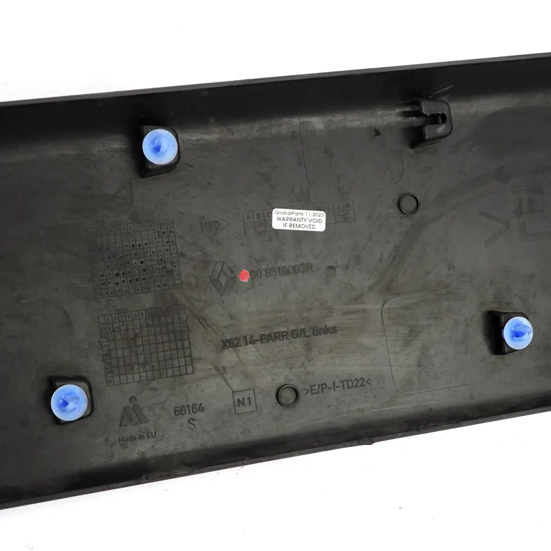 Renault Master Mk3 Moulure de Porte Arrière Gauche Bande - SKU 908510003R - Numéro de pièce 908510003R