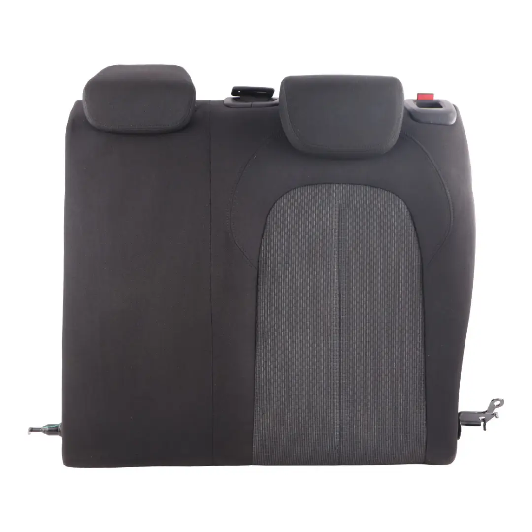 Backrest Left N/S Covering Cloth Fabric Grid Anthracite to BMW F40 Rear Seat with Part number 9108153 BMW F40 Rear Seat Backrest Left N/S Covering Cloth Fabric Grid Anthracite - SKU 9108153 - Part number 9108153