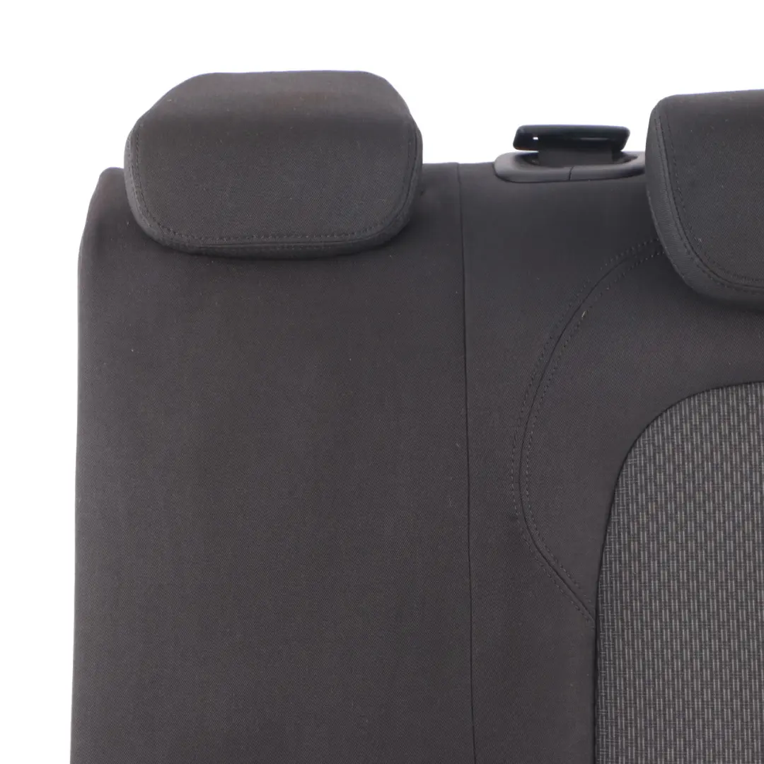 Backrest Left N/S Covering Cloth Fabric Grid Anthracite to BMW F40 Rear Seat with Part number 9108153 BMW F40 Rear Seat Backrest Left N/S Covering Cloth Fabric Grid Anthracite - SKU 9108153 - Part number 9108153