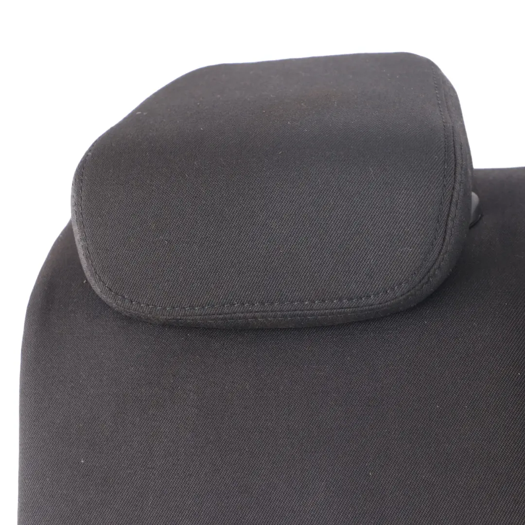 Backrest Left N/S Covering Cloth Fabric Grid Anthracite to BMW F40 Rear Seat with Part number 9108153 BMW F40 Rear Seat Backrest Left N/S Covering Cloth Fabric Grid Anthracite - SKU 9108153 - Part number 9108153
