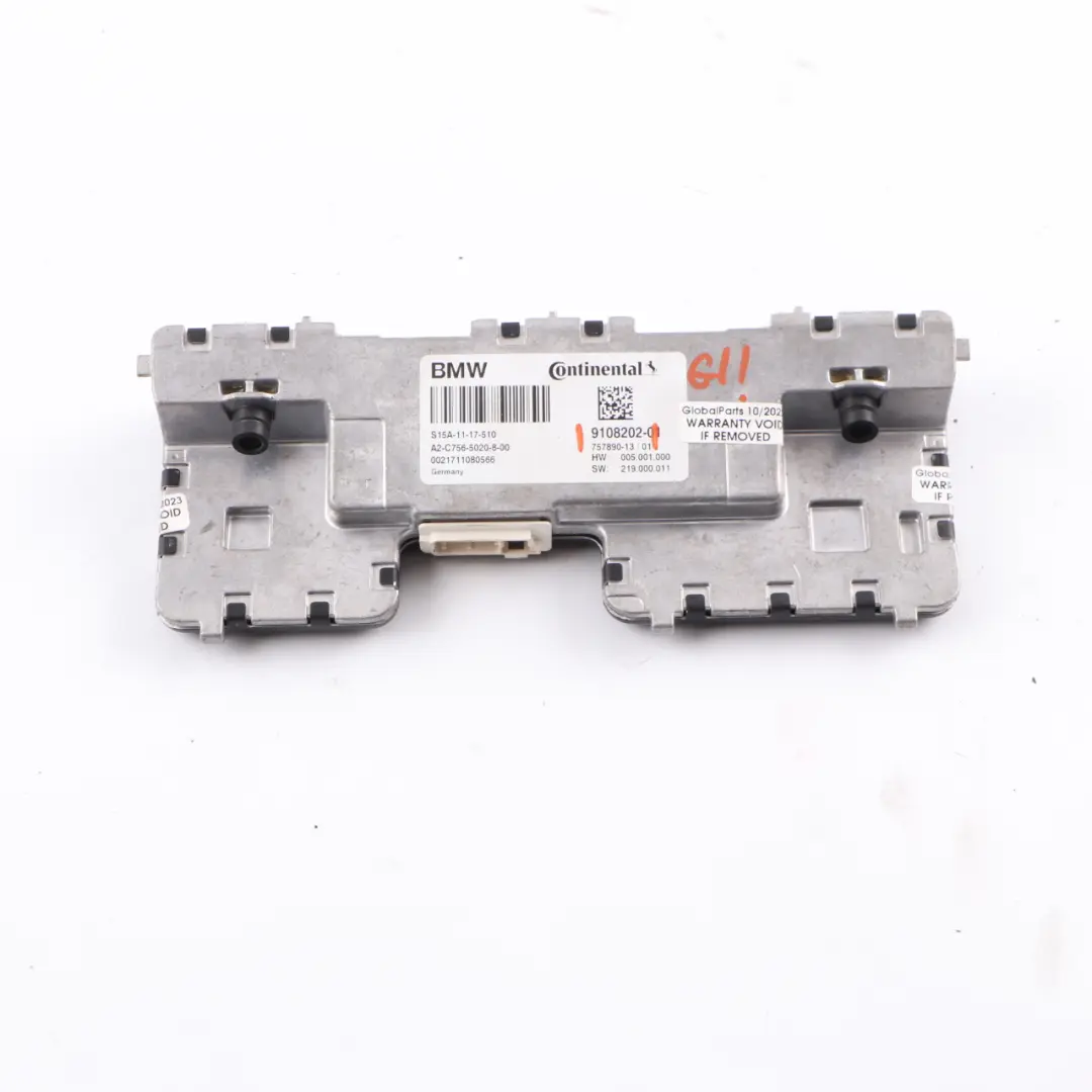 BMW G30 G31 G11 Module Caméra Avant Pare-Brise Assistance Voie - SKU 9108202 - Numéro de pièce 9108202