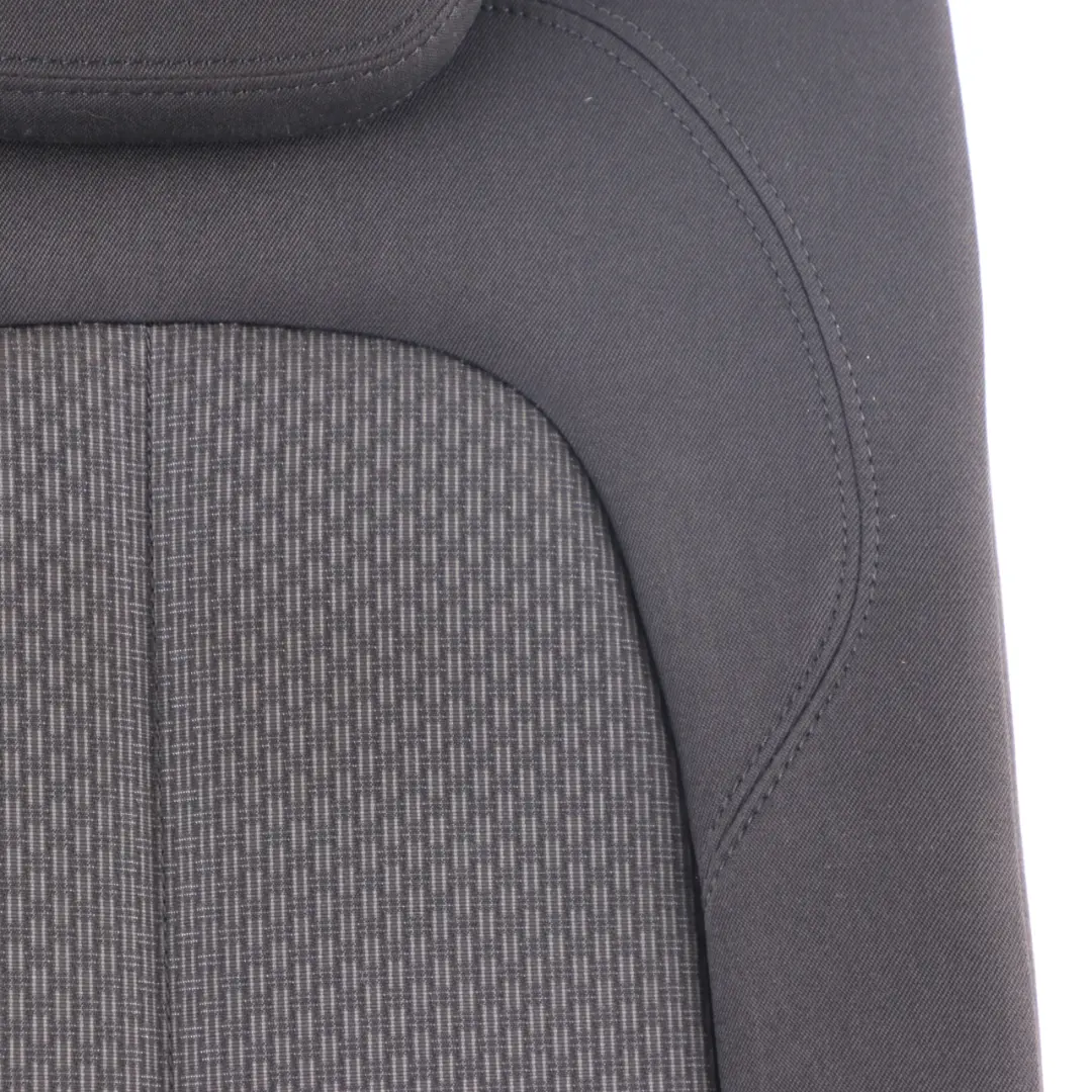 Right O/S Backrest Seat Bench Cloth Fabric Grid Anthracite to BMW F40 Rear with Part number 9108228 BMW F40 Rear Right O/S Backrest Seat Bench Cloth Fabric Grid Anthracite - SKU 9108228 - Part number 9108228