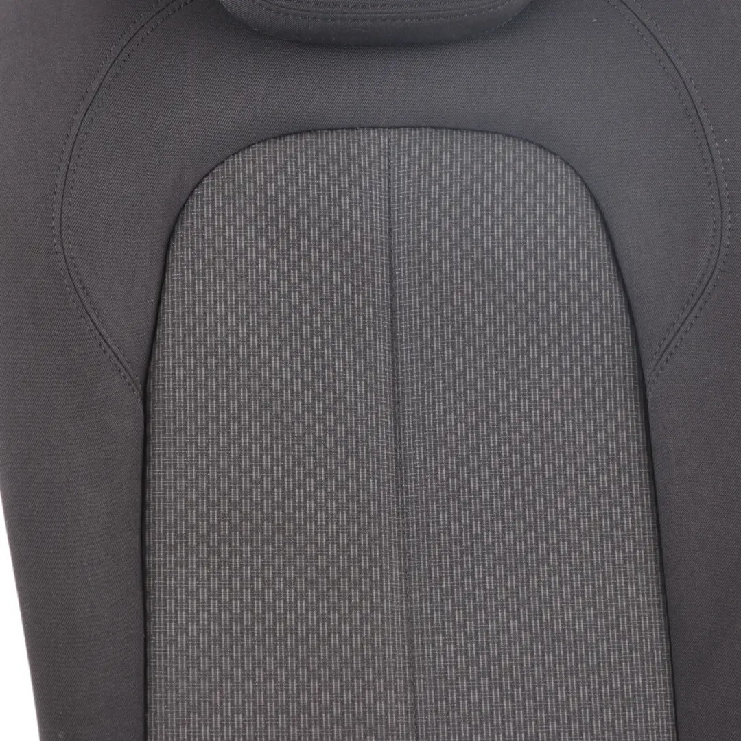 Right O/S Backrest Seat Bench Cloth Fabric Grid Anthracite to BMW F40 Rear with Part number 9108228 BMW F40 Rear Right O/S Backrest Seat Bench Cloth Fabric Grid Anthracite - SKU 9108228 - Part number 9108228