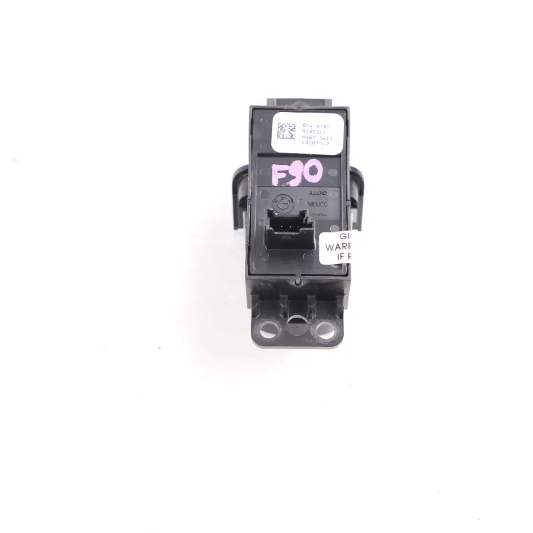 BMW G30 G31 Botón freno estacionamiento Auto Hold Interruptor Unidad - SKU 9109311 - Número de pieza 9109311