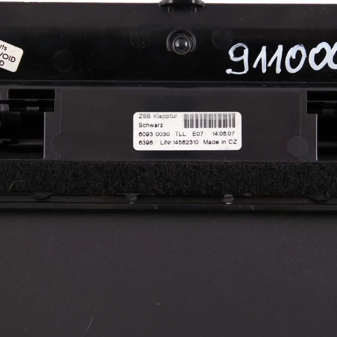 E93N LCI Rücksitz Skitasche Skibag Flap Schwarz für BMW E93 mit Teilenummer 9110008 BMW E93 E93N LCI Rücksitz Skitasche Skibag Flap Schwarz - SKU 9110008 - Teilenummer 9110008