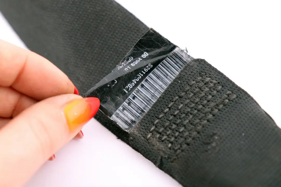 Upper Belt With Force Limiter Front Right O/S Black to BMW E60 LCI with Part number 9110046 BMW E60 LCI Upper Belt With Force Limiter Front Right O/S Black - SKU 9110046 - Part number 9110046