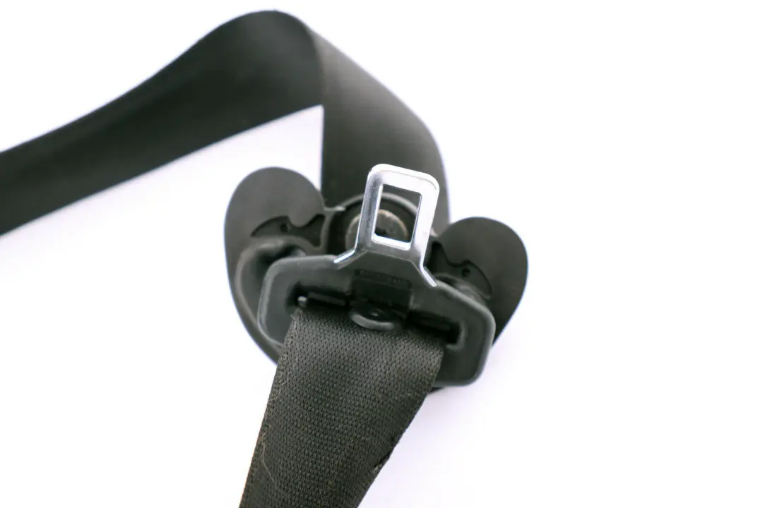 Upper Belt With Force Limiter Front Right O/S Black to BMW E60 LCI with Part number 9110046 BMW E60 LCI Upper Belt With Force Limiter Front Right O/S Black - SKU 9110046 - Part number 9110046