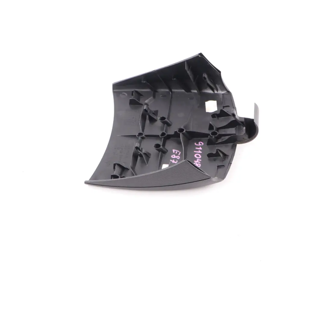 Centre Console Rear Armrest Black Trim 9110415 to BMW E81 E87 LCI E88 Cover with Part number 9110484 BMW E81 E87 LCI E88 Cover Centre Console Rear Armrest Black Trim 9110415 - SKU 9110484-2 - Part number 9110484