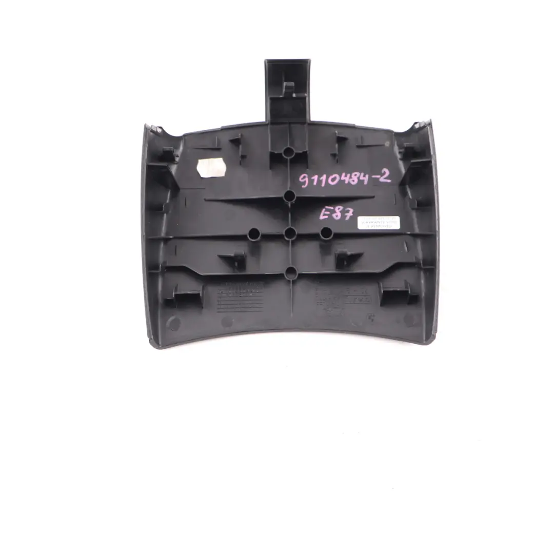 Blende Mittelarmlehne Hinten Schwarz Abdeckung 9110415 für BMW E81 E87 LCI E88 mit Teilenummer 9110484 BMW E81 E87 LCI E88 Blende Mittelarmlehne Hinten Schwarz Abdeckung 9110415 - SKU 9110484-2 - Teilenummer 9110484