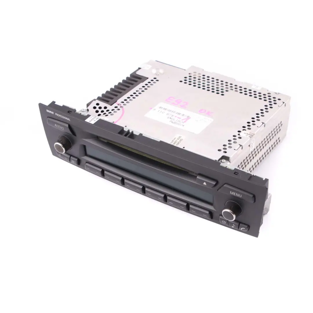 Radio CD BMW E81 E87 E90 E91 E92 Professional Control Unit Module to with Part number 9110678 Radio CD BMW E81 E87 E90 E91 E92 Professional Control Unit Module - SKU 9110678-1 - Part number 9110678